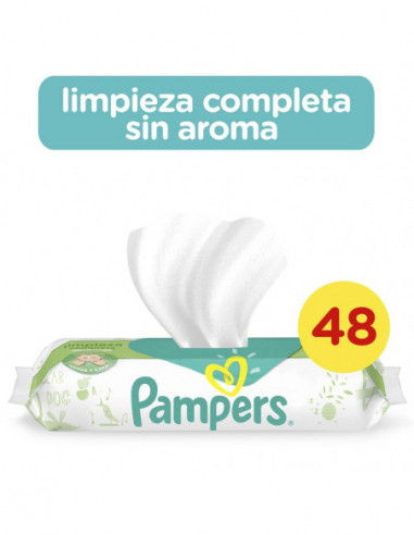 Pampers Limpieza Completa sin Aroma...