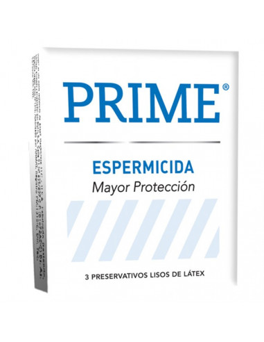 Prime preservativo espermicida pack x...