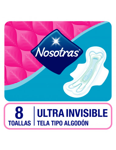 Nosotras toalla ultrainvisible tela...