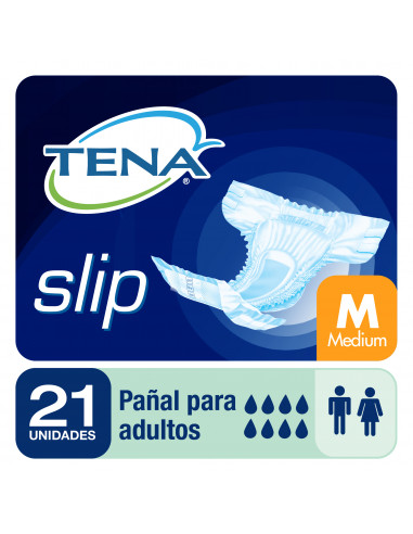 Tena pañal slip medium x 21