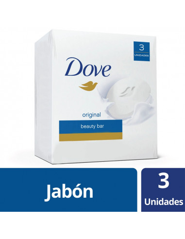 Dove Original Barra de Belleza 3x90 Grs