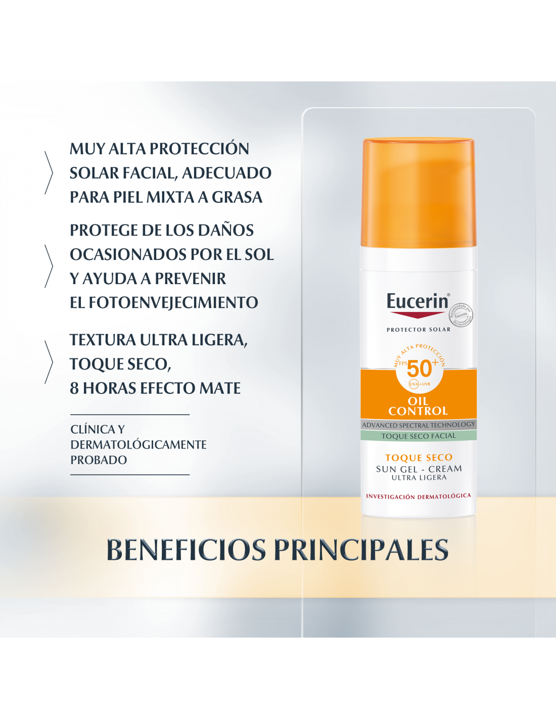 Eucerin Sun Toque Seco Oil Control... Eucerin Sun Toque Seco Oil Control...