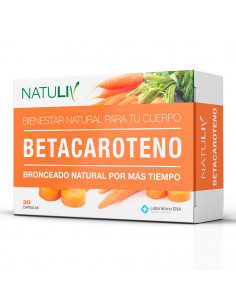 NATULIV BETACAROTENO x30...