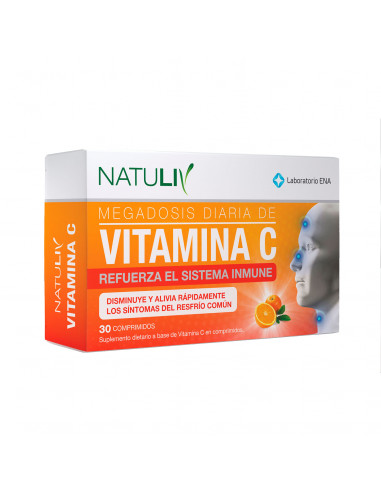 Ena Natuliv Vitamina C x 30 Comprimidos