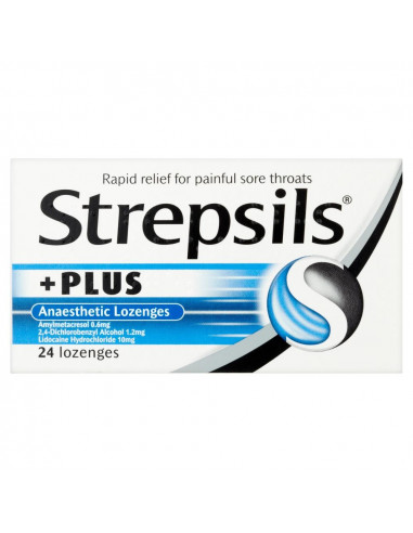 Strepsils Plus Caramelos X 8 unidades*