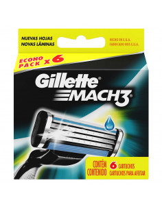 Gillette Mach3 Cartuchos...