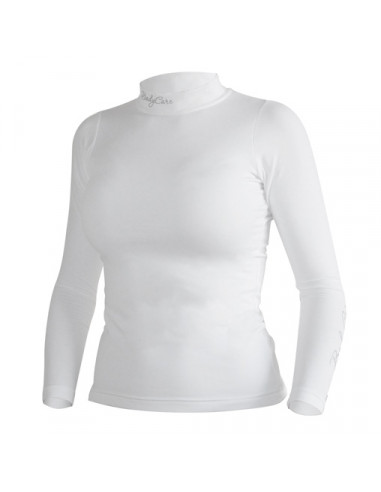 Camiseta Interior Térmica Blanca-Mujer de Manga Larga