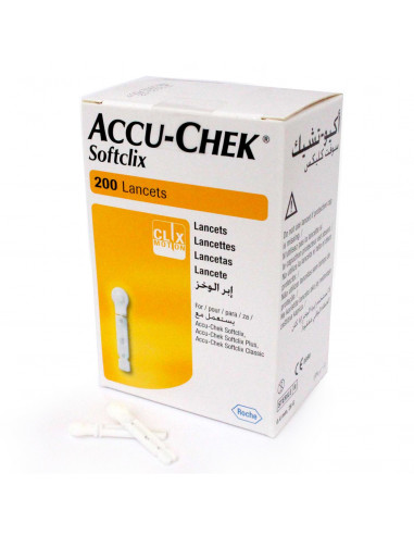 Accu-Chek Softclix - Lancetas x 200...