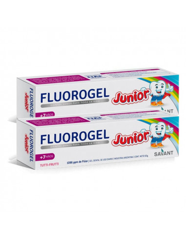Fluorogel Junior 2x1 Gel Dental Sabor...
