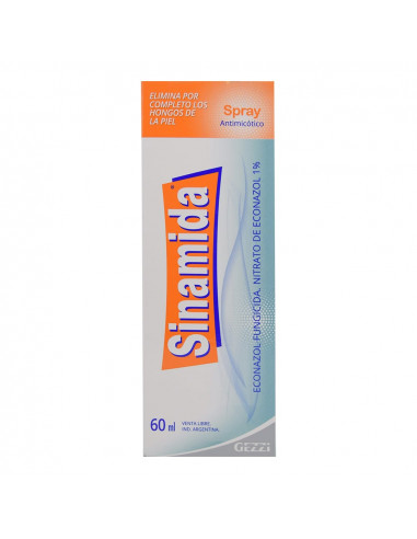 Sinamida Econazol Spray Antimicótico...