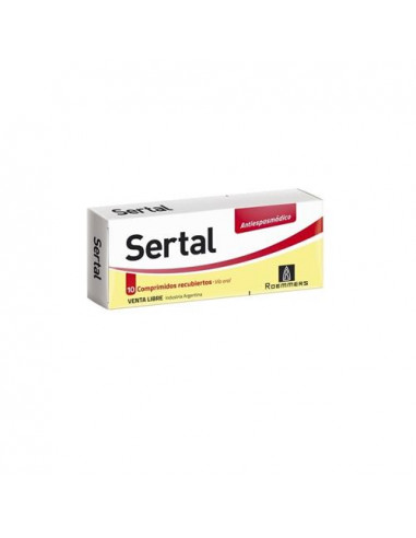 Sertal Comprimidos Recubiertos x 10*