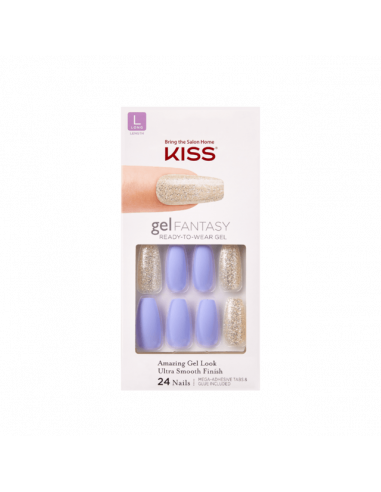 KISS Gel Fantasy Glue-On uñas...