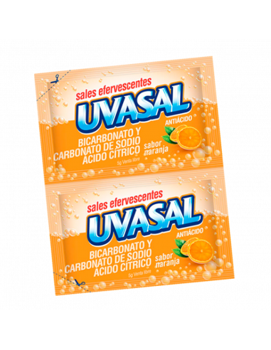 Uvasal Naranja Antiácido Caja x 15...
