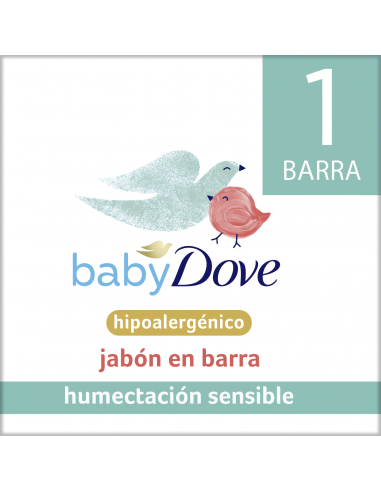 Dove Baby Humectación Sensible jabón...