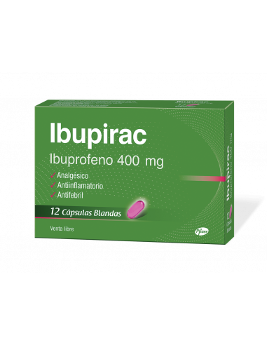 IBUPIRAC 400mg cápsulas blandas x 12
