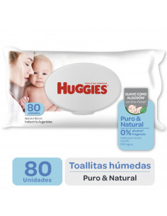 Huggies Puro y Natural 80...
