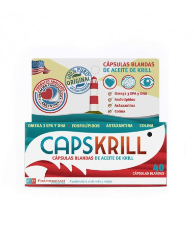 CAPSKRILL ORIGINAL CAPSULAS BLANDAS X 40