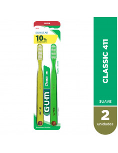 G.U.M Classic 411 Cepillos...
