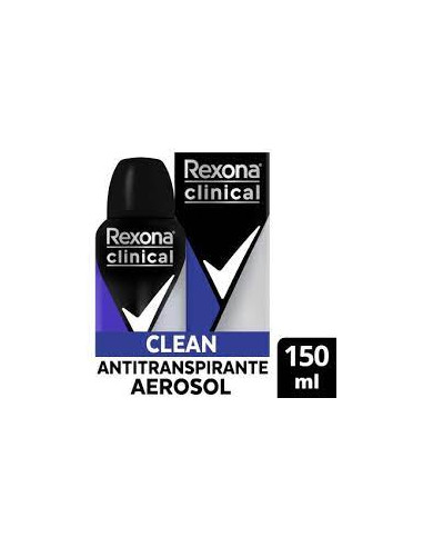 REXONA CLINICAL CLEAN 96H AER 150 Ml DES