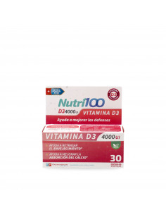 NUTRI100 VITAMINA D 4000 UI...