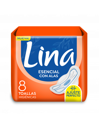 Lina Esencial con alas Toallas...