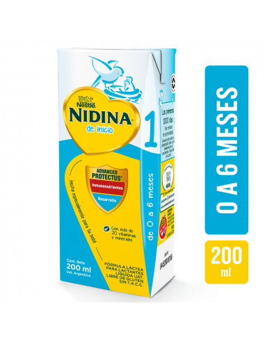 NIDINA® 1 Lista para tomar x 200 Ml