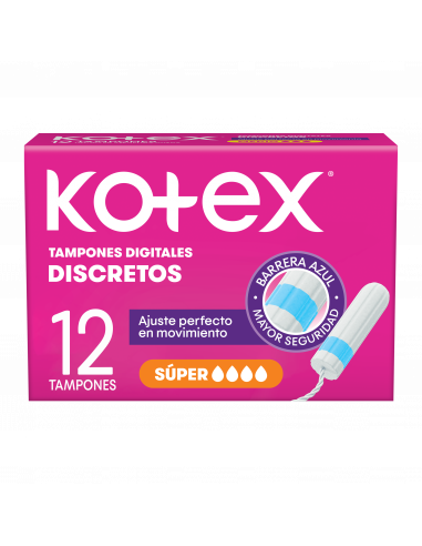 Kotex Super Tampones Digitales con...