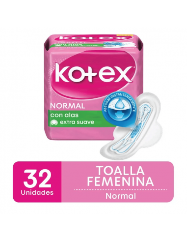 KOTEX toallas higienicas  NORMAL...