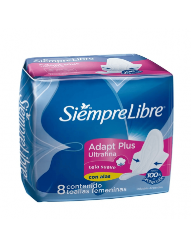 Siempre Libre  Toallas Higienicas...