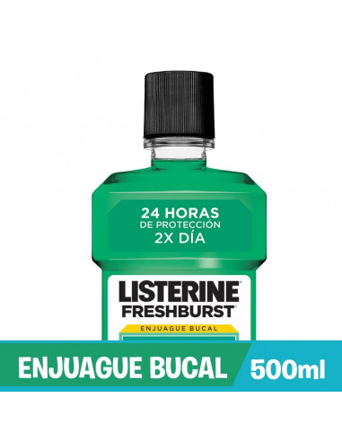 Listerine Fresh 24hs Enjuage Bucal X...