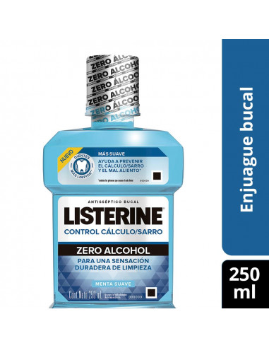 Listerine Control Sarro Zero Enjuage...