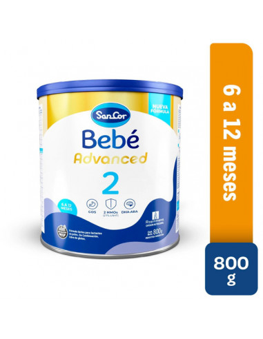 SANCOR BEBE ADVANCED 2  formula...