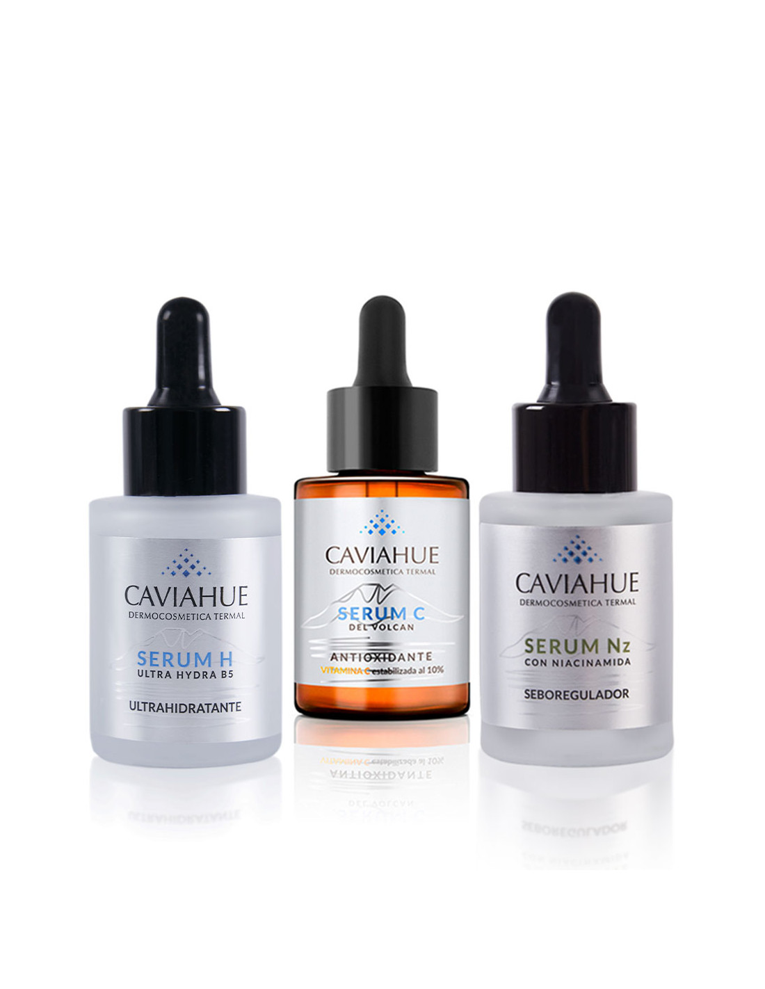 CAVIAHUE COMBO TRIO SERUMS ( H + C +... CAVIAHUE COMBO TRIO SERUMS ( H + C +...