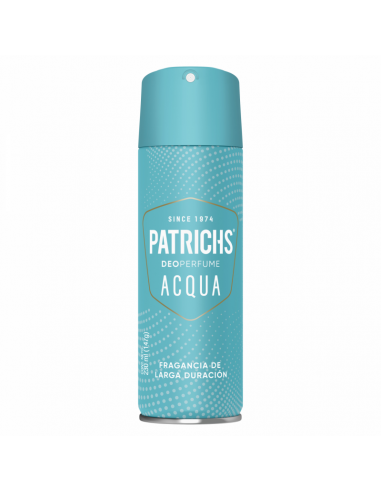 PATRICHS ACQUA desodorante en AERosol...