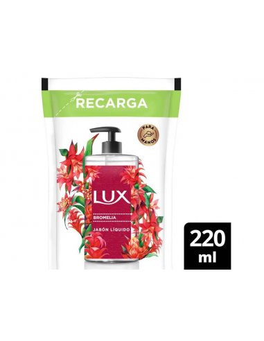 LUX BROMELIA JABON LIQUIDO REPUESTO X...