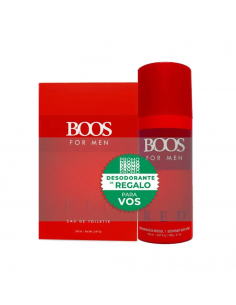 BOOS RED EDT x 100 Ml PACK...