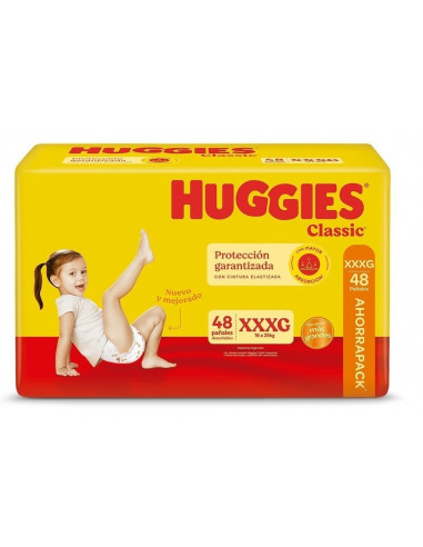 HUGGIES Classic AHORRAPACK XXXG X 48...