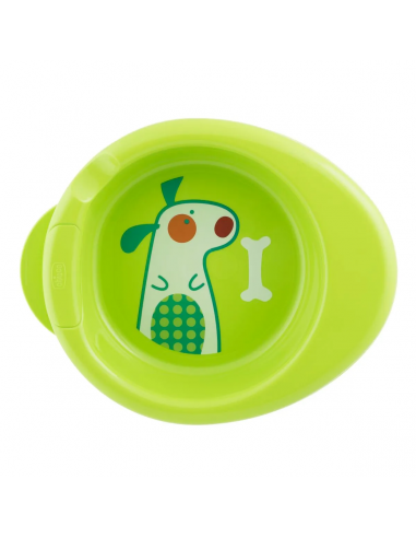 CHICCO PLATO TERMICO 6M+ VERDE