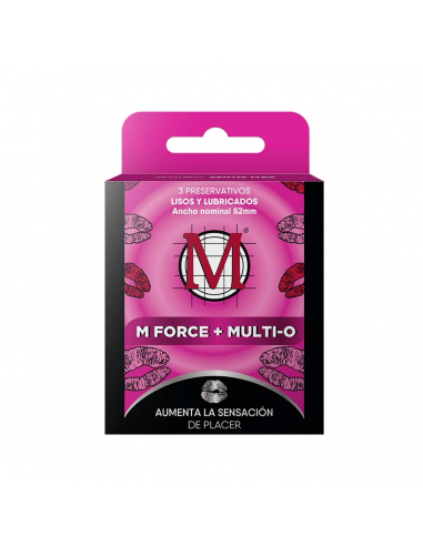 M-FORTE PRESERVATIVOS LUBRICADOS...