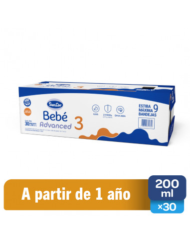 Sancor Bebe 3 Advanced 200 Ml x 30...