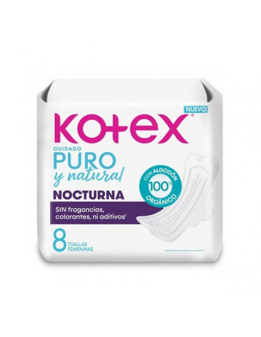 Kotex Puro y Natural Toallitas...