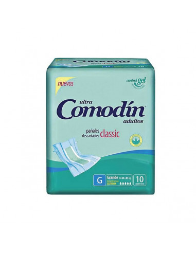 Comodin Clasico Gde x 10 Pañales de...