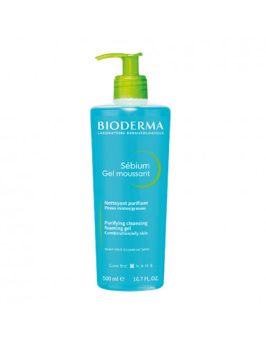Bioderma Sebium Gel Moussant 500 Ml