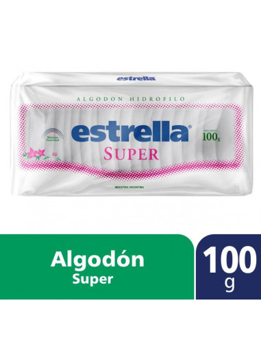Algodon Estrella Super X 100 Gr