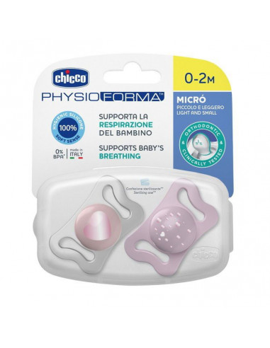 Chicco Chupete Physio Micro Girl 0-2M