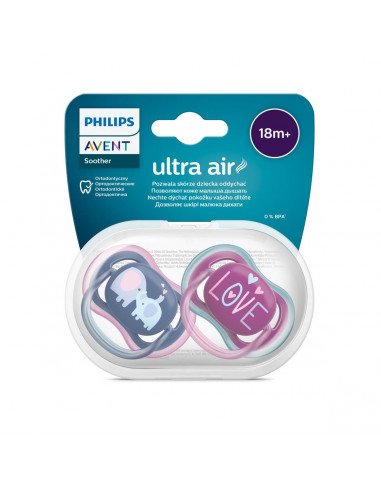 Avent Chupete Ultra Air +18M Elefante...