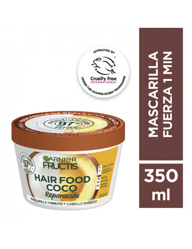 Mascarilla Fructis Hair Food Coco 350ml
