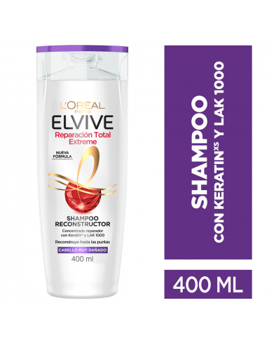 Shampoo Elvive RT Extreme 400ml