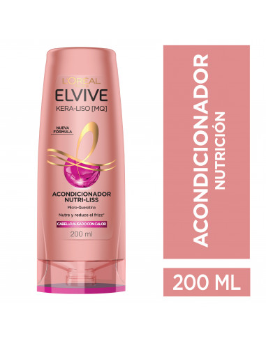 Acondicionador Elvive Kera-Liso MQ 200ml