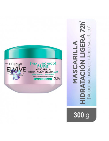 Mascarilla Elvive Hialuronico Pure 300gr